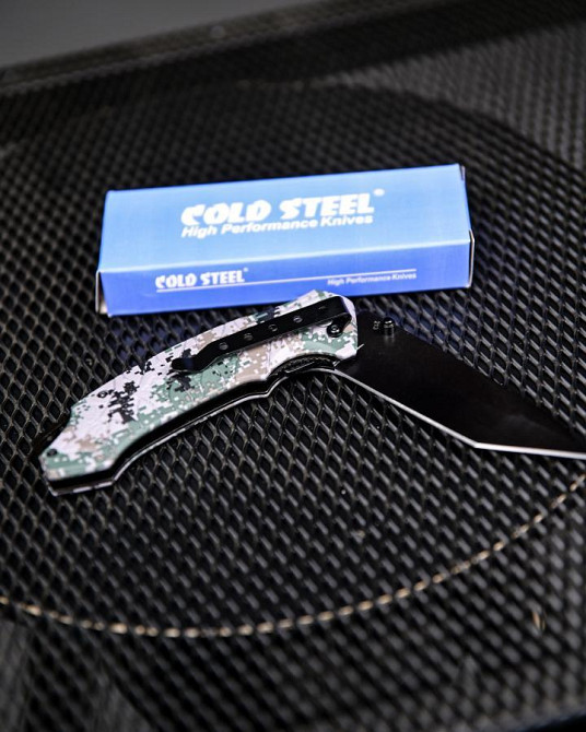 Ніж складаний інерційний викидний Cold Steel Tanto ВТ6882 Одеса - фото 6