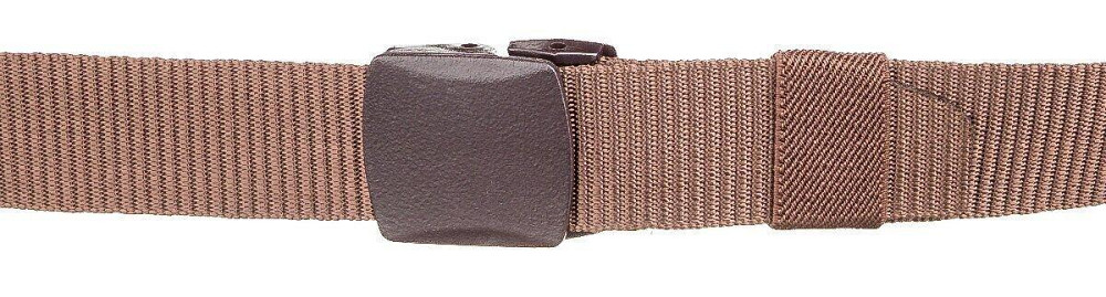 Тканевый мужской ремень Коричневый (Vintage) Киев - изображение 6