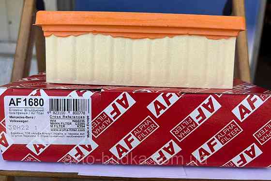 Фільтр повітря на Opel Combo B Alpha Filter AF1680 Новий Розділ
