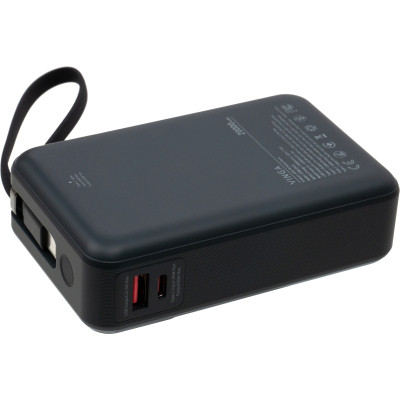 Батарея універсальна Vinga 20000 mAh 65W Display USB-C Cable Grey (VPBB2065C) Вінниця - фото 7