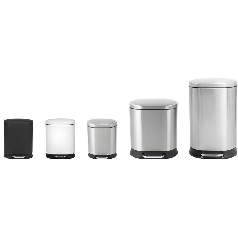 Відро для сміття з плавним закриттям овальне Mixxus Premium Strong-TC0120 SS Color 20л колір наржав  ( MI7081 ) 32323 Харків - фото 11