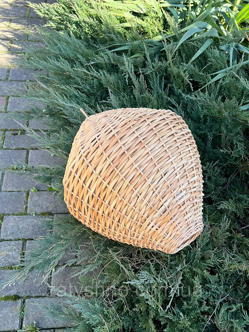 Люстра плетеная из лозы кокон Киев - изображение 7