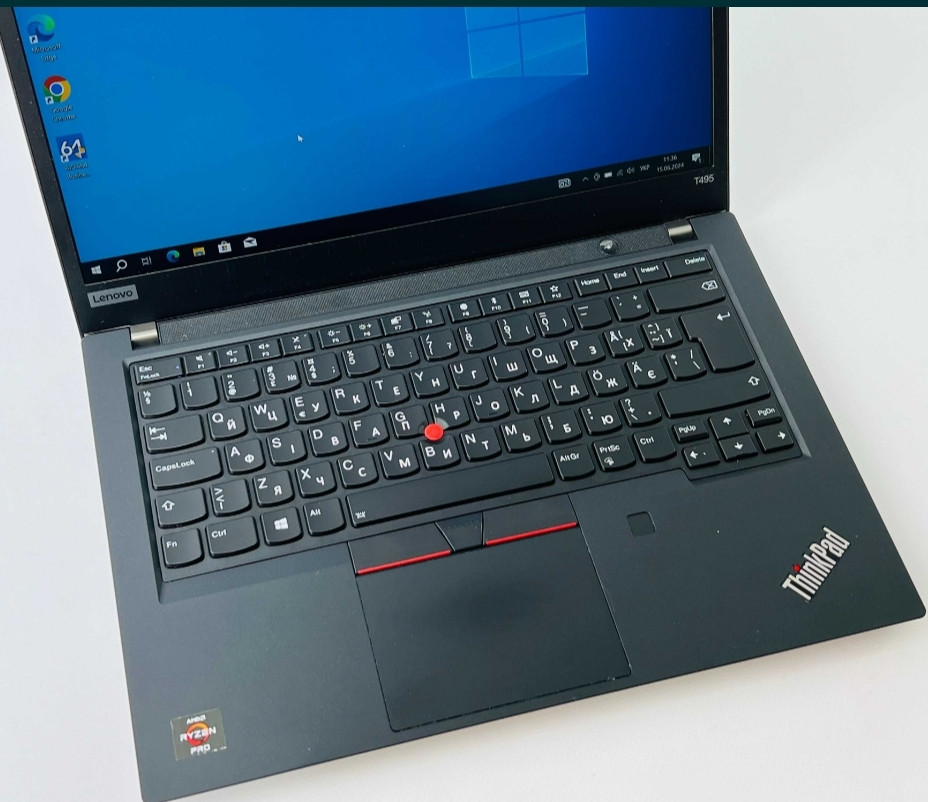 Ноутбук: Lenovo Think Pad T495/Ryzen 5 Pro 3500U/ SSD 256Gb/ 16Gb. Киев - изображение 2