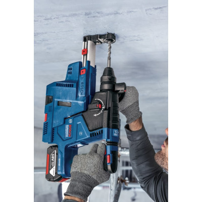 Перфоратор Bosch GBH 187-LI Professional 2*18 В 5 Ач, SDS-Plus, 2.4 Дж, 980 об/х (0.611.923.021) Винница - изображение 9