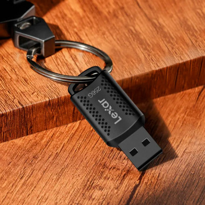 USB флеш накопитель Lexar 256GB JumpDrive V400 Black USB 3.0 (LJDV400256G-BNBNG) Винница - изображение 5