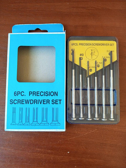 Набор отверток для точной механики, 6 штук Полтава - изображение 1