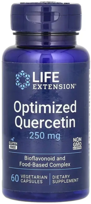 Кверцитин Life Extension Optimized Quercetin 250 mg 60 раст капс Киев - изображение 1