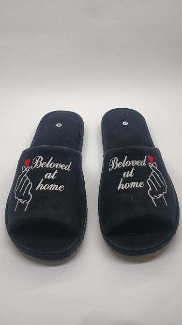 Домашние тапочки с логотипом, логотип на тапочках, вышивка на тапочках Одесса - изображение 18