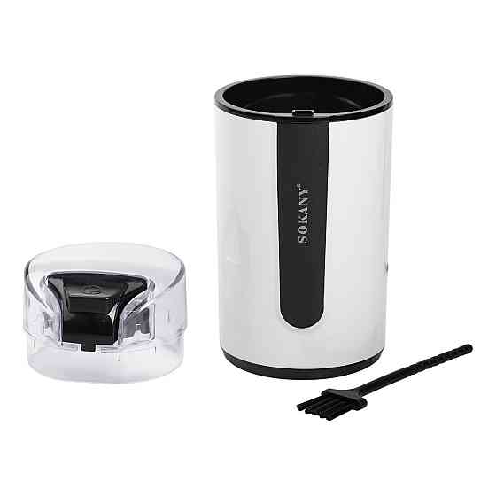 Sokany Кавомолка електрична 200 Вт автоматична 75 г для дрібного помолу Sokany SK-3026 Коломия