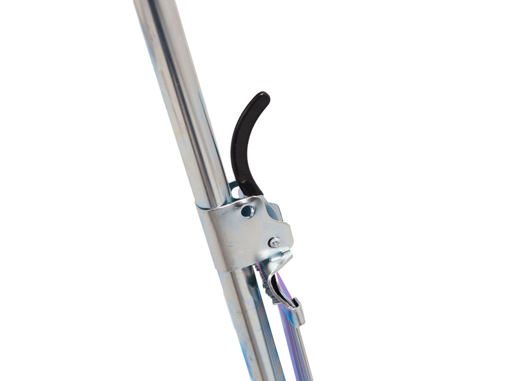 Граблі для листя розсувні (віяло) "GEKO" металеві з металевою ручкою Киев - изображение 5