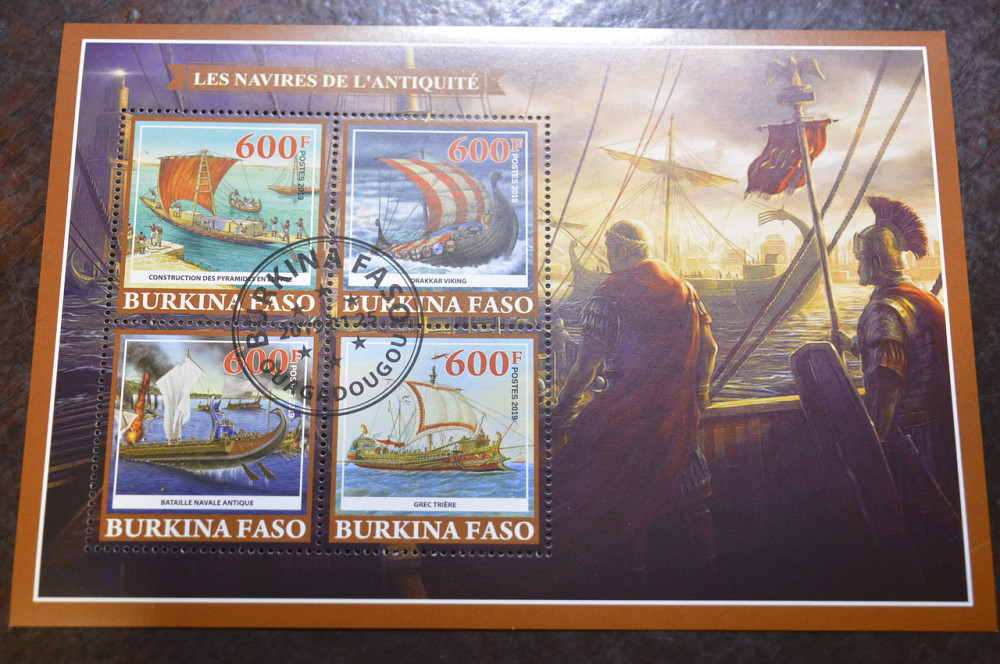 Буркіна Фасо. Транспорт. Марки. Техніка. Блок. 2019 рік (А-10) Полтава - фото 1