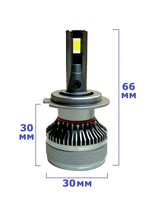 Комплект світлодіодних ламп BAXSTER PL Power Light H7 (PX26d) Canbus 6000K 12V Харків - фото 5