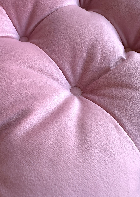 Подушка для стульев (40x40х5 см) Decorator Velour цвет розовый 84-180 Киев - изображение 6