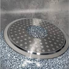 Казан алюминиевый круглый UNIQUE UN-5220 10 л, 28×20 см, с гранитным покрытием и крышкой Одесса - изображение 6