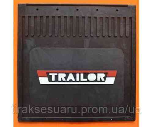 Брызговик с надписью Trailor 400х400 рельефная надпись Брызговик резиновый Trailor 400х400 рельефная надпись Луцк