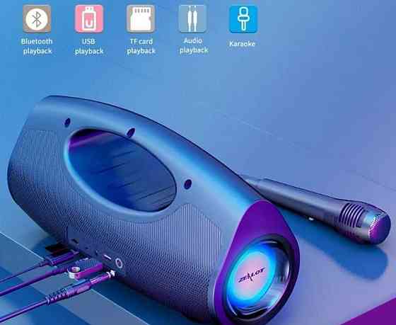 Бездротова Bluetooth колонка з КАРАОКЕ від всесвітньо відомого бренду ZEALOT. Київ