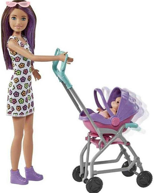 Игровой набор Кукла Барби Няня с куклой, тележкой и малышом Уценка. Харьков - изображение 4