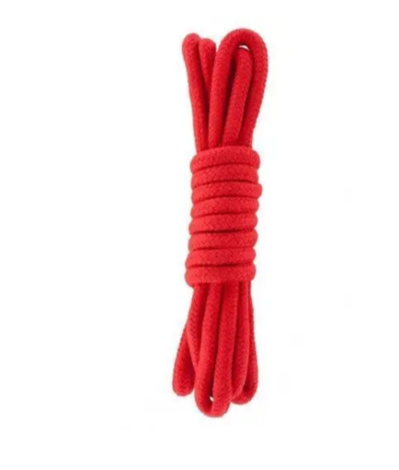 Мотузка для бондажу BONDAGE ROPE 3M, Red Sex Aura Київ - фото 1