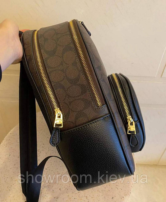 Женский брендовый рюкзак Coach Court (5671) Lux Киев - изображение 6