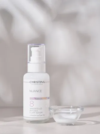 Сыворотка-эликсир с экстрактом бессмертника (шаг 8) Christina Nuance Immortelle-Infused Elixir Serum 100 мл Днепр