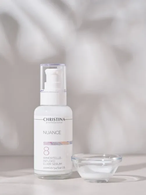 Сыворотка-эликсир с экстрактом бессмертника (шаг 8) Christina Nuance Immortelle-Infused Elixir Serum 100 мл Днепр - изображение 3