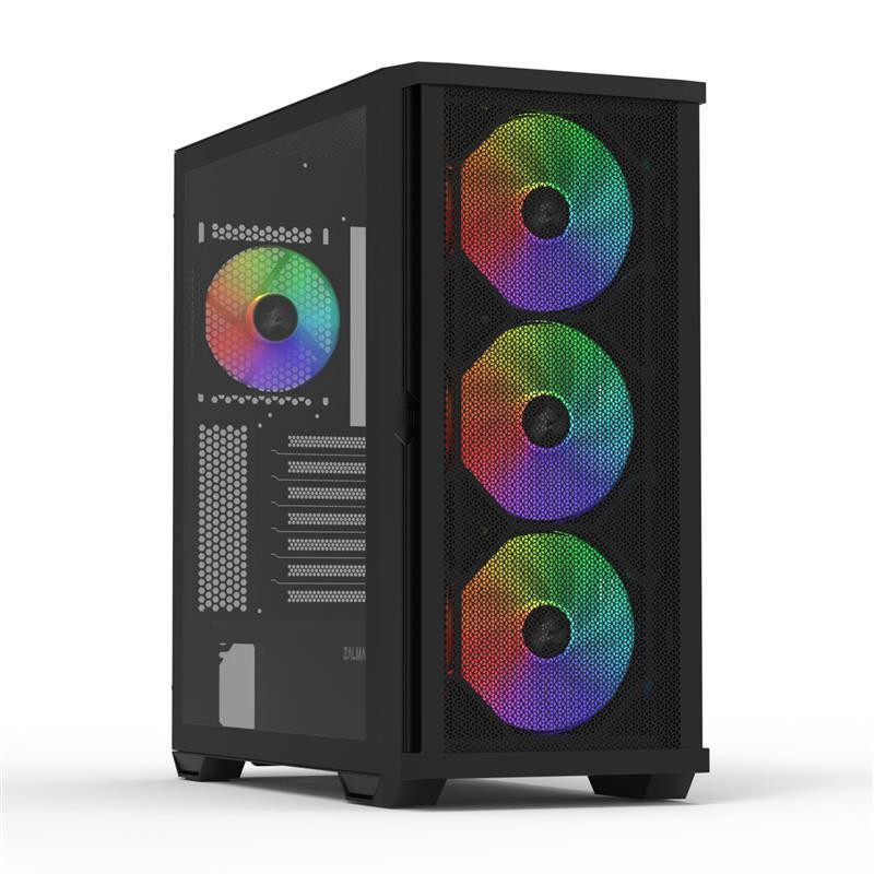 Корпус Zalman Z10 Plus ARGB Black (Z10PLUS) без БЖ ( Black ) Харьков - изображение 2