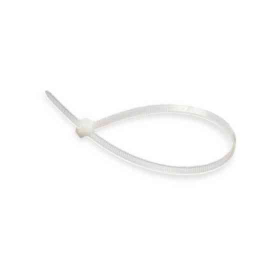 Хомут пластиковий 450 x 7,6 білий, d 4-120мм, 55кг Мукачево