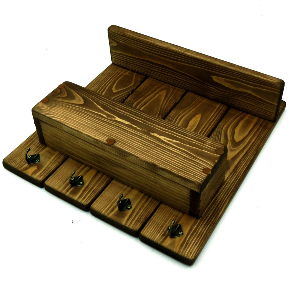 Ключница деревянная 