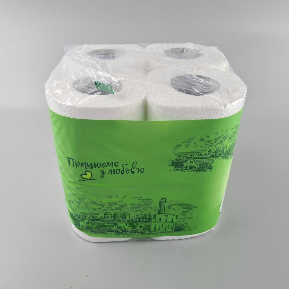 Туалетний папір Смарагд" 96*110/50 ціль. 2 шар. (8 шт.)  (1 пачка) Харків - фото 2