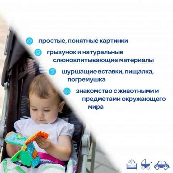 Мягкая книжка-прорезыватель МС 070601-01 Винница