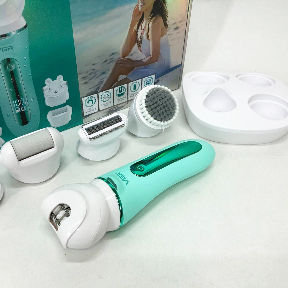 Пемза для п'ят для дому VGR, Портативна жіноча бритва, Легкий тример для жінок Хороша пилка п'ят KO-54 Львів - фото 8