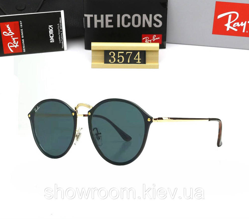 Мужские солнцезащитные очки Rb 3574 (001/71) green Киев - изображение 3
