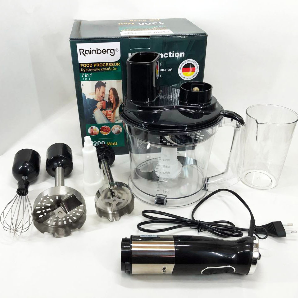 Блендер електричний для смузі, Блендер із захистом від розбризкування Легкий для дому EU-31 Львів - фото 3