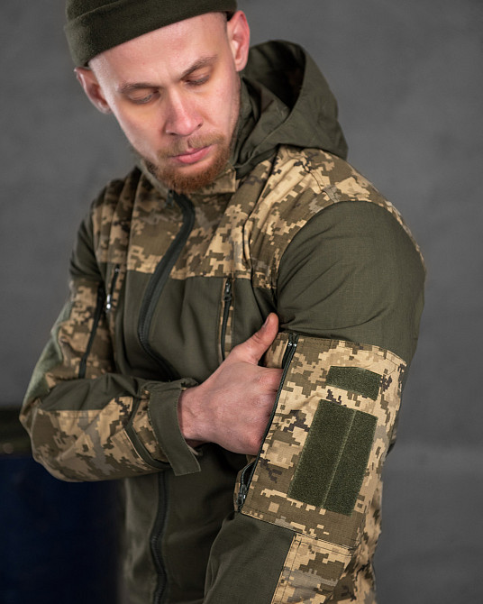 Весняний осінній костюм гірка 46-58 хб піксель Одеса - фото 17