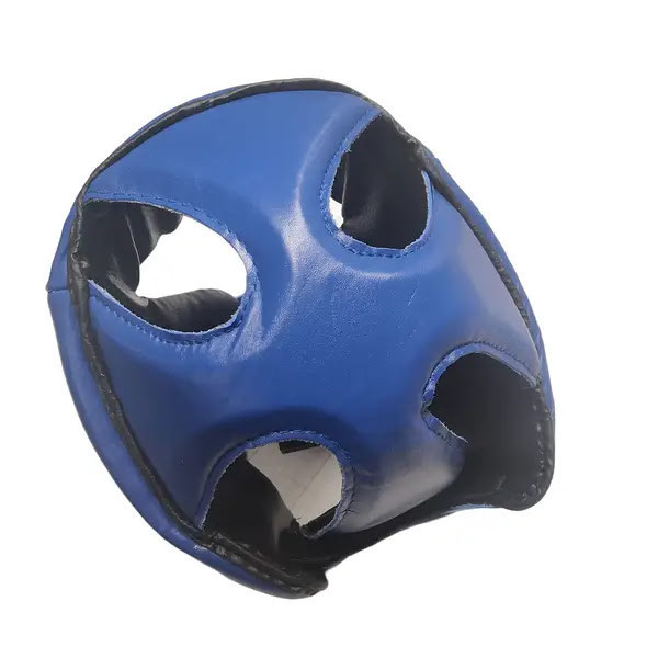 Шлем бокс/каратэ BOXER Кожвинил Элит M-XL Вишнёвое - изображение 7