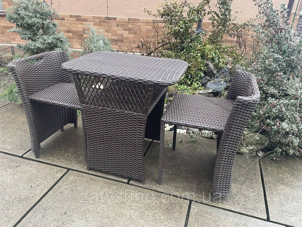 Ротанговая мебель  балконная складная серая Киев - изображение 1