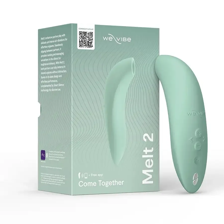 Вакуумний смарт-стимулятор для пар We-Vibe Melt 2 Sage Львов - изображение 9