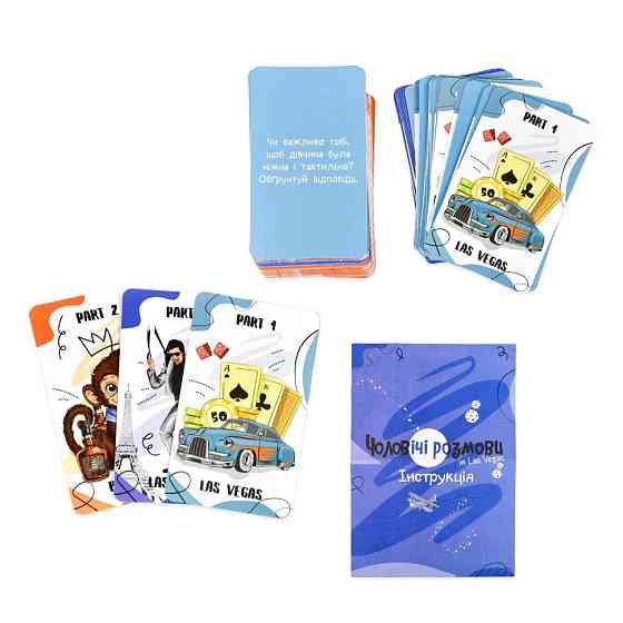 Карточная игра Мужские разговоры 30673 карточек 108 штук Винница