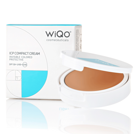 Крем-пудра SPF50 WiQo ICP Cream-Invisible Colored Protective 10.5ml Дніпро