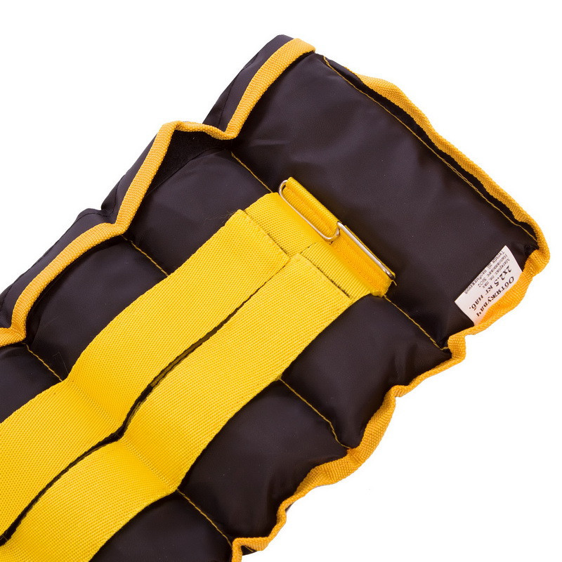 Утяжелители-манжеты для рук и ног 2x2,5 кг Вишнёвое - изображение 3