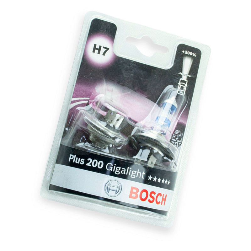 Автолампа 12V 55 W Gigalight 200% (2шт) H7 Мукачево - фото 1