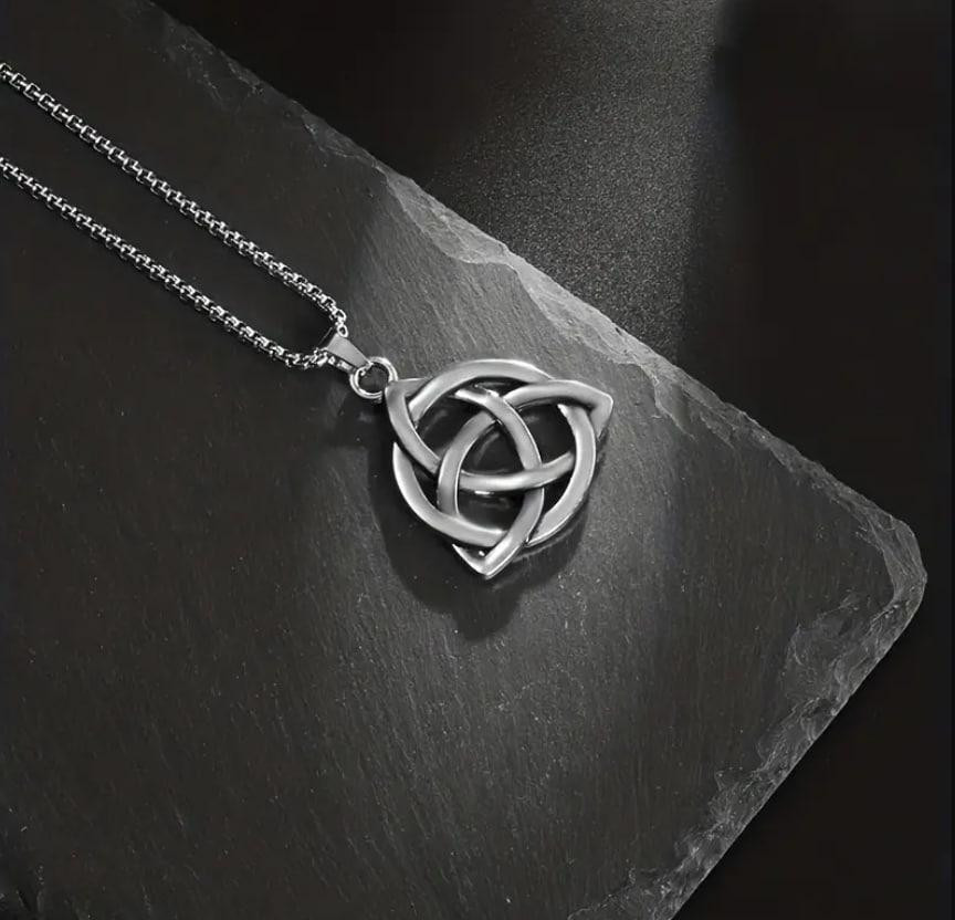 Підвіска-амулет у скандинавському стилі «Кельтський вузол Трикветр», Скандинавський кельтський амуле Київ - фото 4