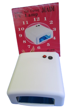 УФ лампа для нарощування нігтів на 36 Вт з таймером на 2 хв , великий розмір з запобіжником. Київ