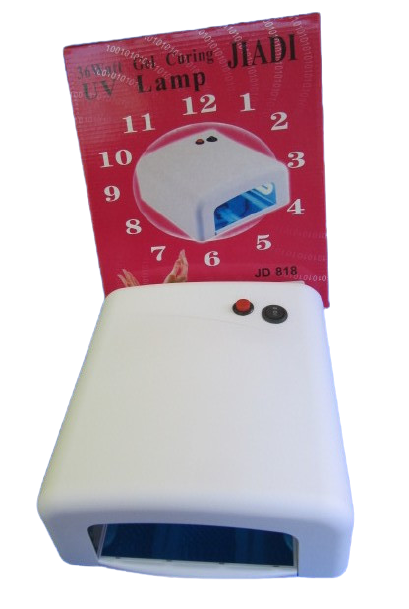 УФ лампа для нарощування нігтів на 36 Вт з таймером на 2 хв , великий розмір з запобіжником. Київ - фото 6