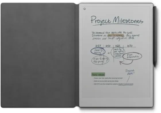 Графический планшет Remarkable Paper Pro + Marker ПЛЮС (z gumką) 6 końcówek Book Folio Black Киев