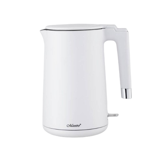 Електрочайник 1,7л 1800W метал (диск) MR-026-WHITE Maestro Житомир - фото 1