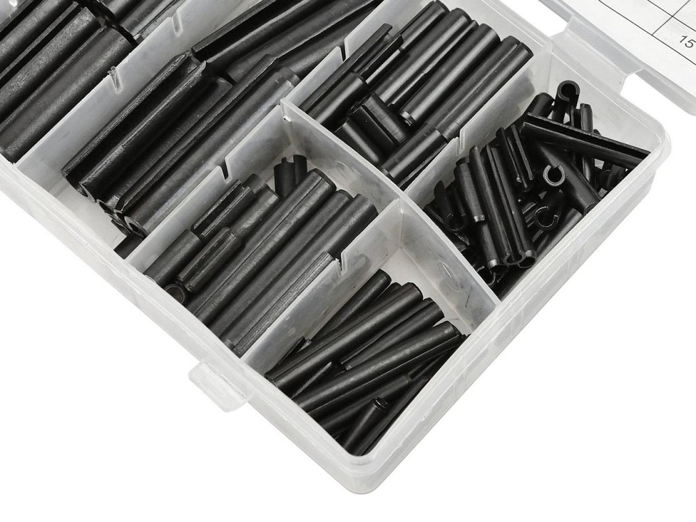 РемНабір штифтів "GeKo" пружинних циліндичних, комплект: 30 розмірів -   315 штук Київ - фото 2