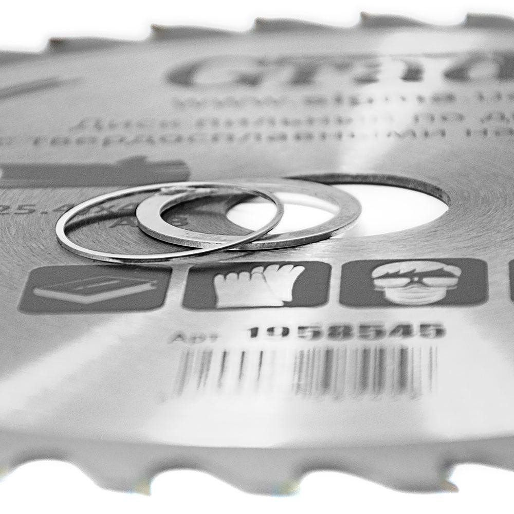 Диск пильный по дереву с твердосплавными напайками Ø230×32 (30; 25.4)×40Т, 6000об/мин GRAD (1958545) Ровно - изображение 3