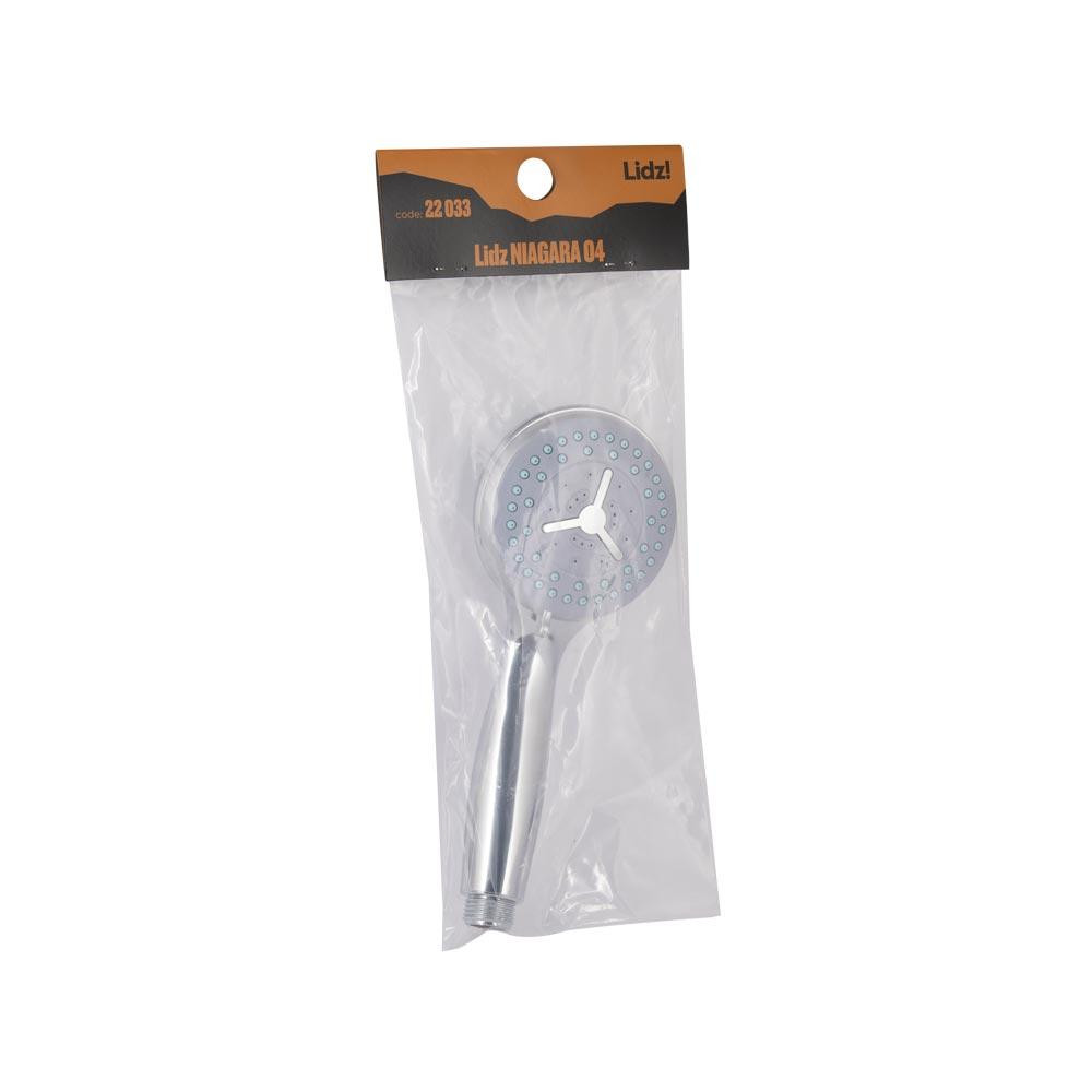 Лейка для ручного душа Lidz Niagara 04 85 мм округлая LDNIA04CRM22033 Chrome Киев - изображение 4