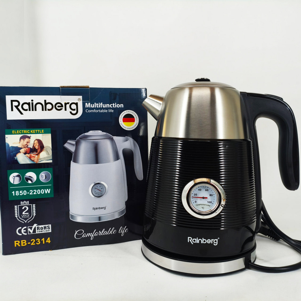 Электрический чайник с индикацией включения, Мощный бытовой электрочайник, Бытовой чайник для кухни BP-98 Львов - изображение 3